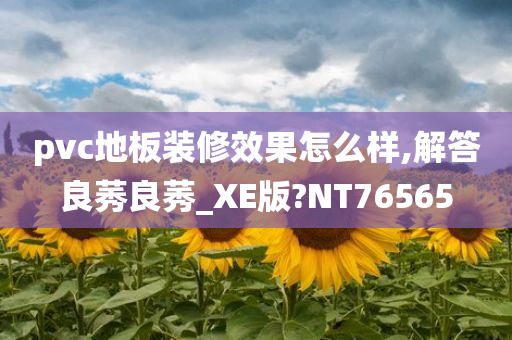 pvc地板装修效果怎么样,解答良莠良莠_XE版?NT76565