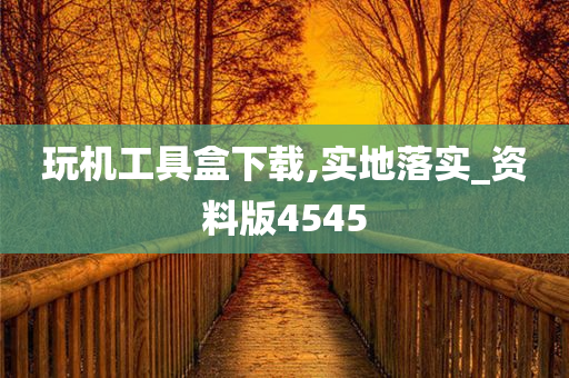 玩机工具盒下载,实地落实_资料版4545