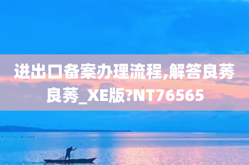 进出口备案办理流程,解答良莠良莠_XE版?NT76565