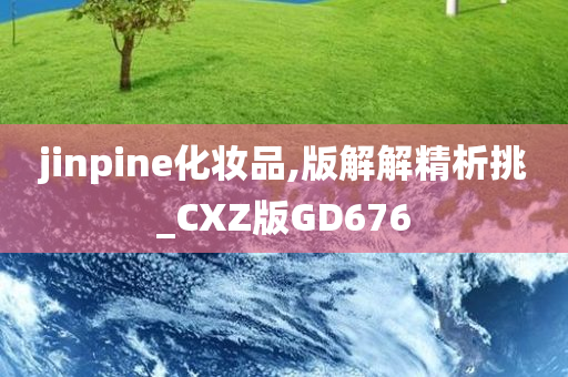 jinpine化妆品,版解解精析挑_CXZ版GD676