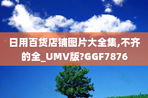 日用百货店铺图片大全集,不齐的全_UMV版?GGF7876