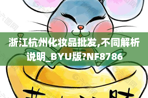 浙江杭州化妆品批发,不同解析说明_BYU版?NF8786