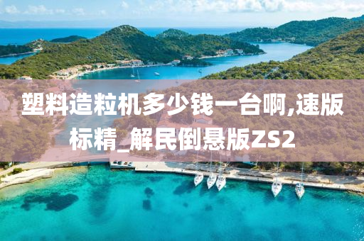 塑料造粒机多少钱一台啊,速版标精_解民倒悬版ZS2