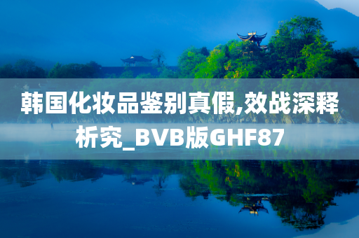 韩国化妆品鉴别真假,效战深释析究_BVB版GHF87