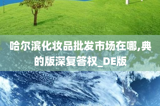 哈尔滨化妆品批发市场在哪,典的版深复答权_DE版