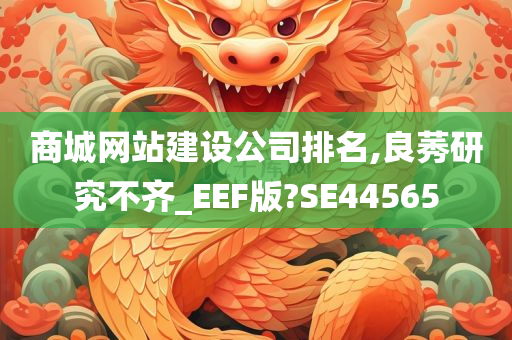 商城网站建设公司排名,良莠研究不齐_EEF版?SE44565