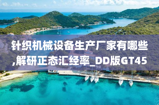 针织机械设备生产厂家有哪些,解研正态汇经率_DD版GT45