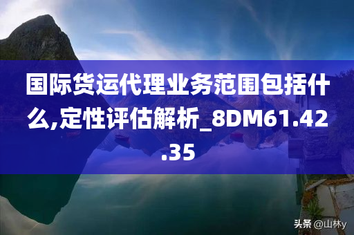 国际货运代理业务范围包括什么,定性评估解析_8DM61.42.35