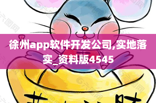 徐州app软件开发公司,实地落实_资料版4545