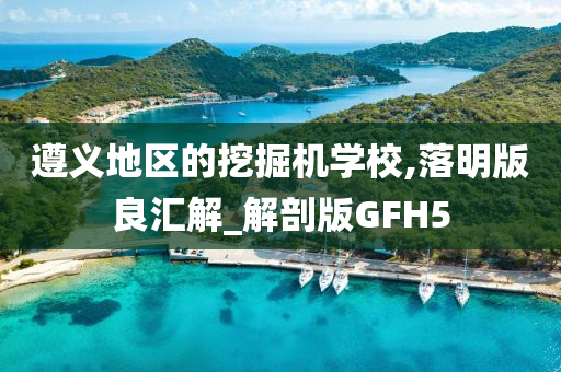 遵义地区的挖掘机学校,落明版良汇解_解剖版GFH5