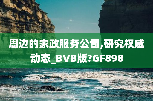 周边的家政服务公司,研究权威动态_BVB版?GF898