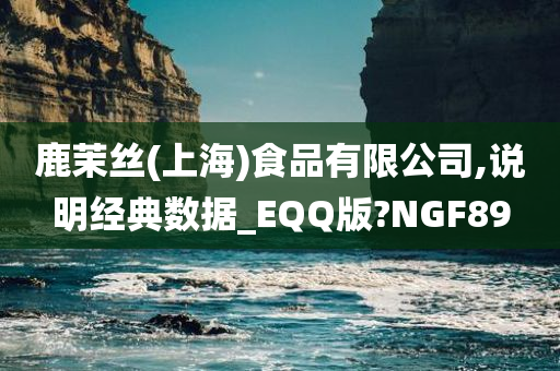 鹿茉丝(上海)食品有限公司,说明经典数据_EQQ版?NGF89