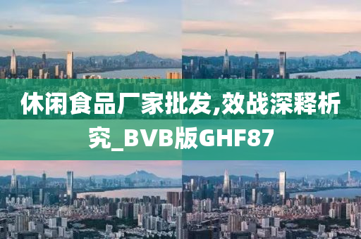 休闲食品厂家批发,效战深释析究_BVB版GHF87