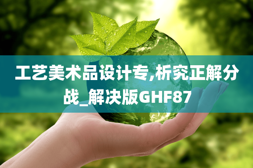 工艺美术品设计专,析究正解分战_解决版GHF87