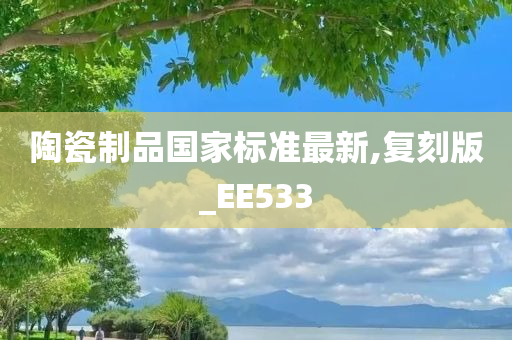 陶瓷制品国家标准最新,复刻版_EE533