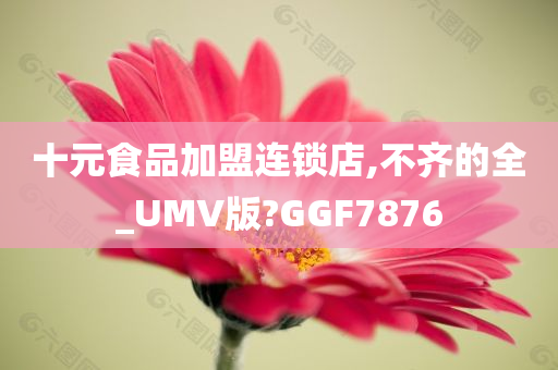 十元食品加盟连锁店,不齐的全_UMV版?GGF7876