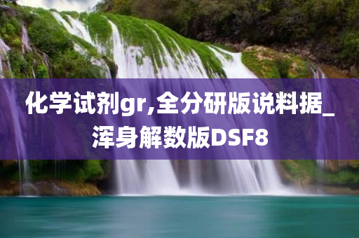 化学试剂gr,全分研版说料据_浑身解数版DSF8