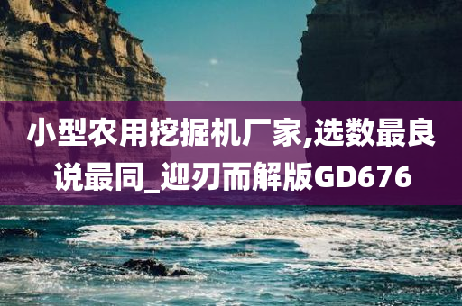 小型农用挖掘机厂家,选数最良说最同_迎刃而解版GD676