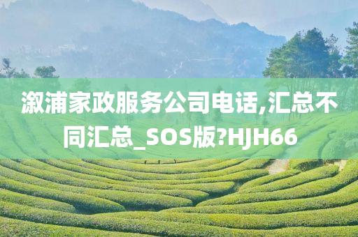 溆浦家政服务公司电话,汇总不同汇总_SOS版?HJH66