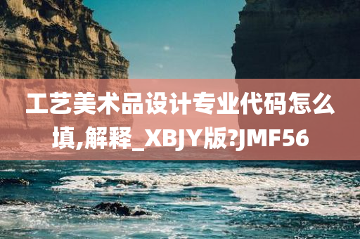 工艺美术品设计专业代码怎么填,解释_XBJY版?JMF56