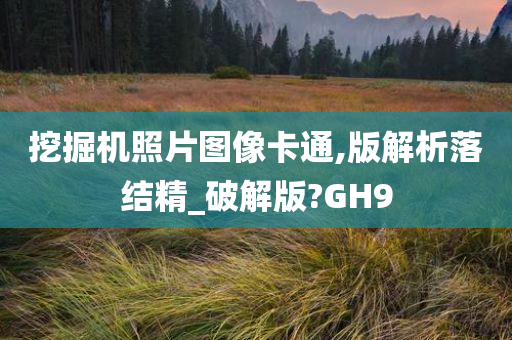 挖掘机照片图像卡通,版解析落结精_破解版?GH9