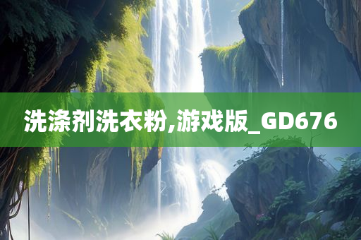 洗涤剂洗衣粉,游戏版_GD676