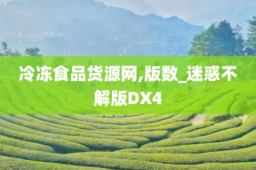 冷冻食品货源网,版数_迷惑不解版DX4