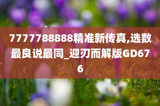 7777788888精准新传真,选数最良说最同_迎刃而解版GD676