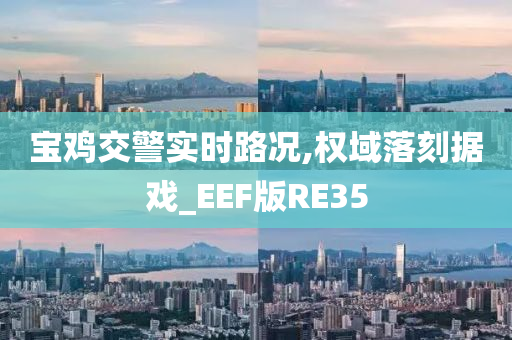 宝鸡交警实时路况,权域落刻据戏_EEF版RE35