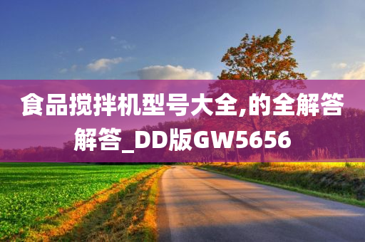 食品搅拌机型号大全,的全解答解答_DD版GW5656