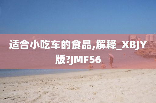 适合小吃车的食品,解释_XBJY版?JMF56