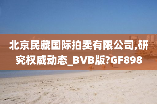 北京民藏国际拍卖有限公司,研究权威动态_BVB版?GF898