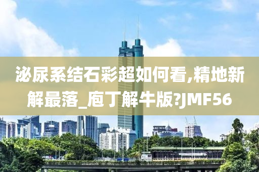 泌尿系结石彩超如何看,精地新解最落_庖丁解牛版?JMF56