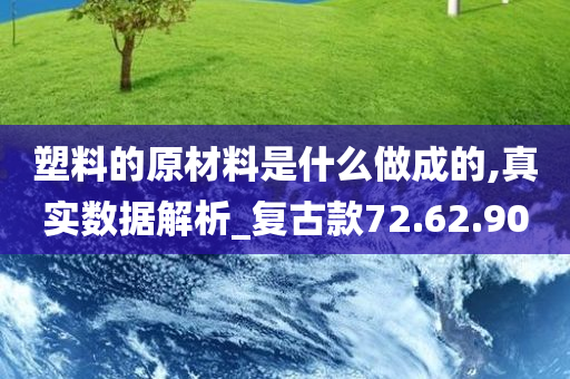 塑料的原材料是什么做成的,真实数据解析_复古款72.62.90