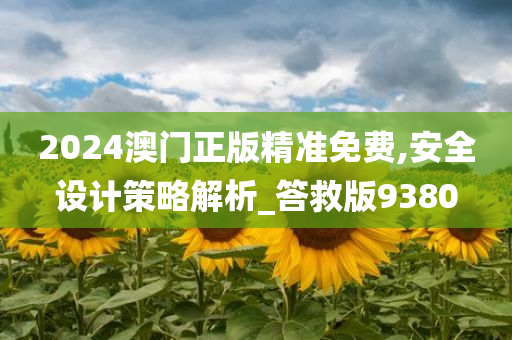 2024澳门正版精准免费,安全设计策略解析_答救版9380