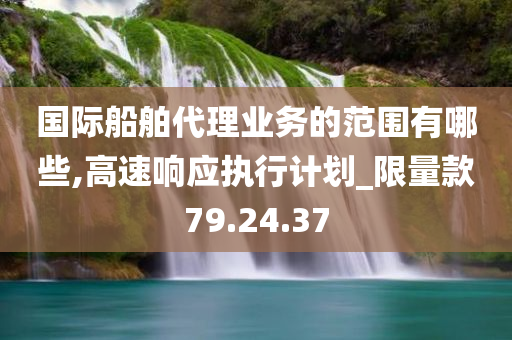 国际船舶代理业务的范围有哪些,高速响应执行计划_限量款79.24.37