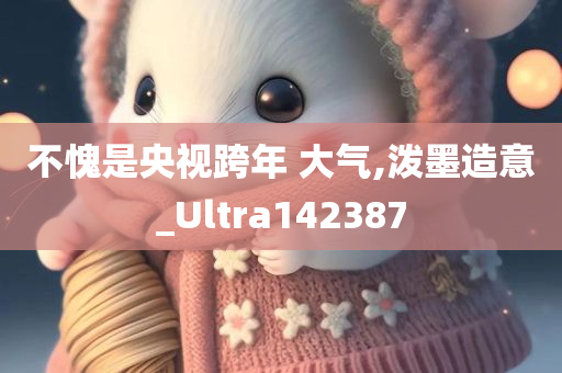 不愧是央视跨年 大气,泼墨造意_Ultra142387