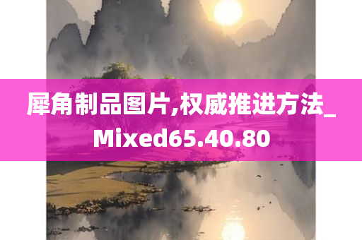 犀角制品图片,权威推进方法_Mixed65.40.80