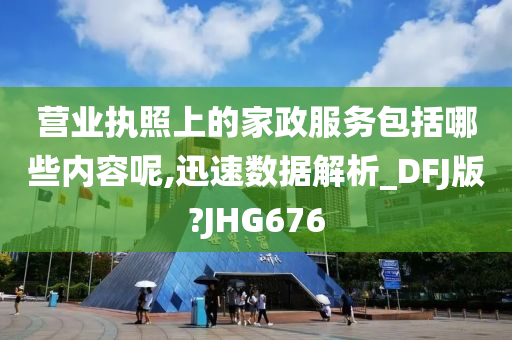 营业执照上的家政服务包括哪些内容呢,迅速数据解析_DFJ版?JHG676