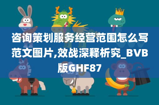 咨询策划服务经营范围怎么写范文图片,效战深释析究_BVB版GHF87