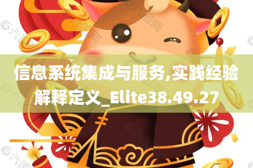 信息系统集成与服务,实践经验解释定义_Elite38.49.27