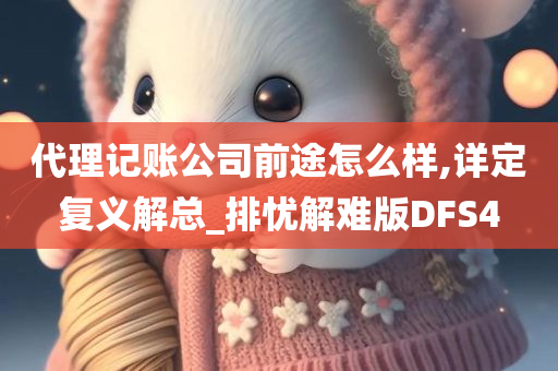 代理记账公司前途怎么样,详定复义解总_排忧解难版DFS4