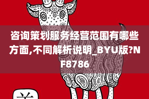 咨询策划服务经营范围有哪些方面,不同解析说明_BYU版?NF8786