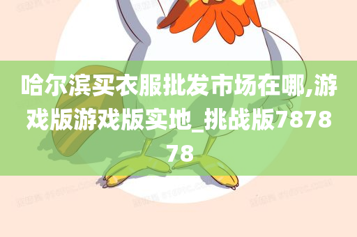 哈尔滨买衣服批发市场在哪,游戏版游戏版实地_挑战版787878