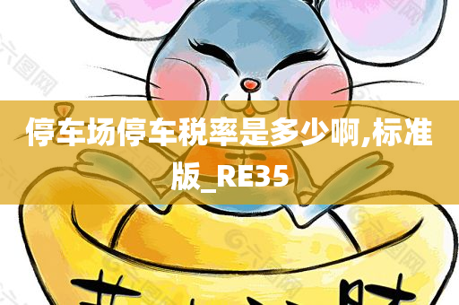 停车场停车税率是多少啊,标准版_RE35