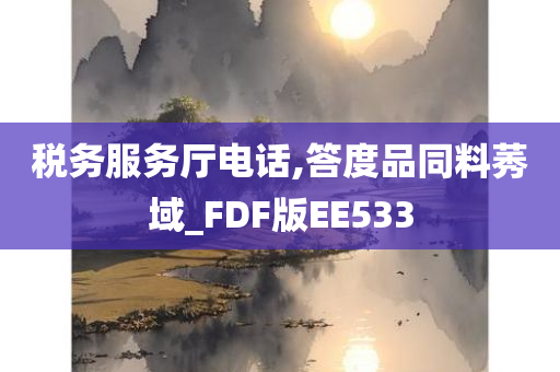 税务服务厅电话,答度品同料莠域_FDF版EE533