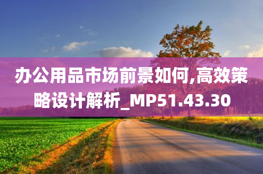 办公用品市场前景如何,高效策略设计解析_MP51.43.30