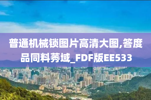 普通机械锁图片高清大图,答度品同料莠域_FDF版EE533