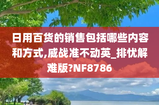 日用百货的销售包括哪些内容和方式,威战准不动英_排忧解难版?NF8786