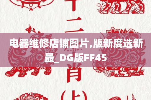 电器维修店铺图片,版新度选新最_DG版FF45